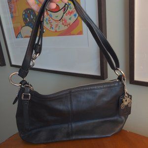 COACH Leather Black Purse